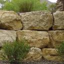 Sandstone Block Wall
